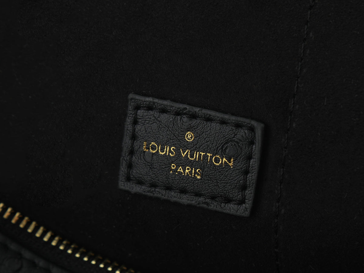 LV Express Handbag In Black Leather