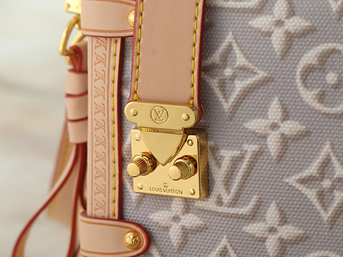 Side Trunk MM Monogram Embleme Jacquard Cavas