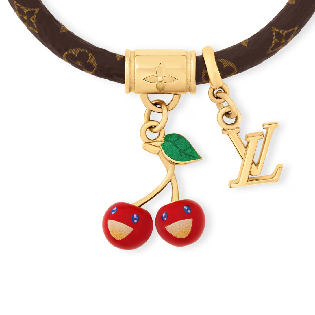 LV x TM Cerise Bracelet With Box