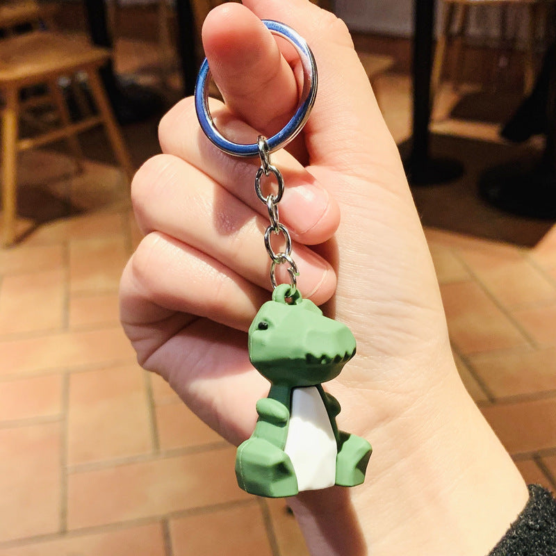 Cut Dinosaur Bag Cute Cartoon Doll Keychain Pendant