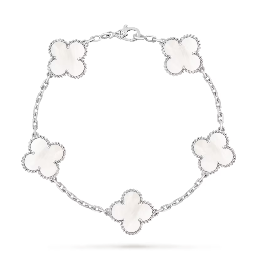 Vintage Alhambra bracelet, 5 motifs