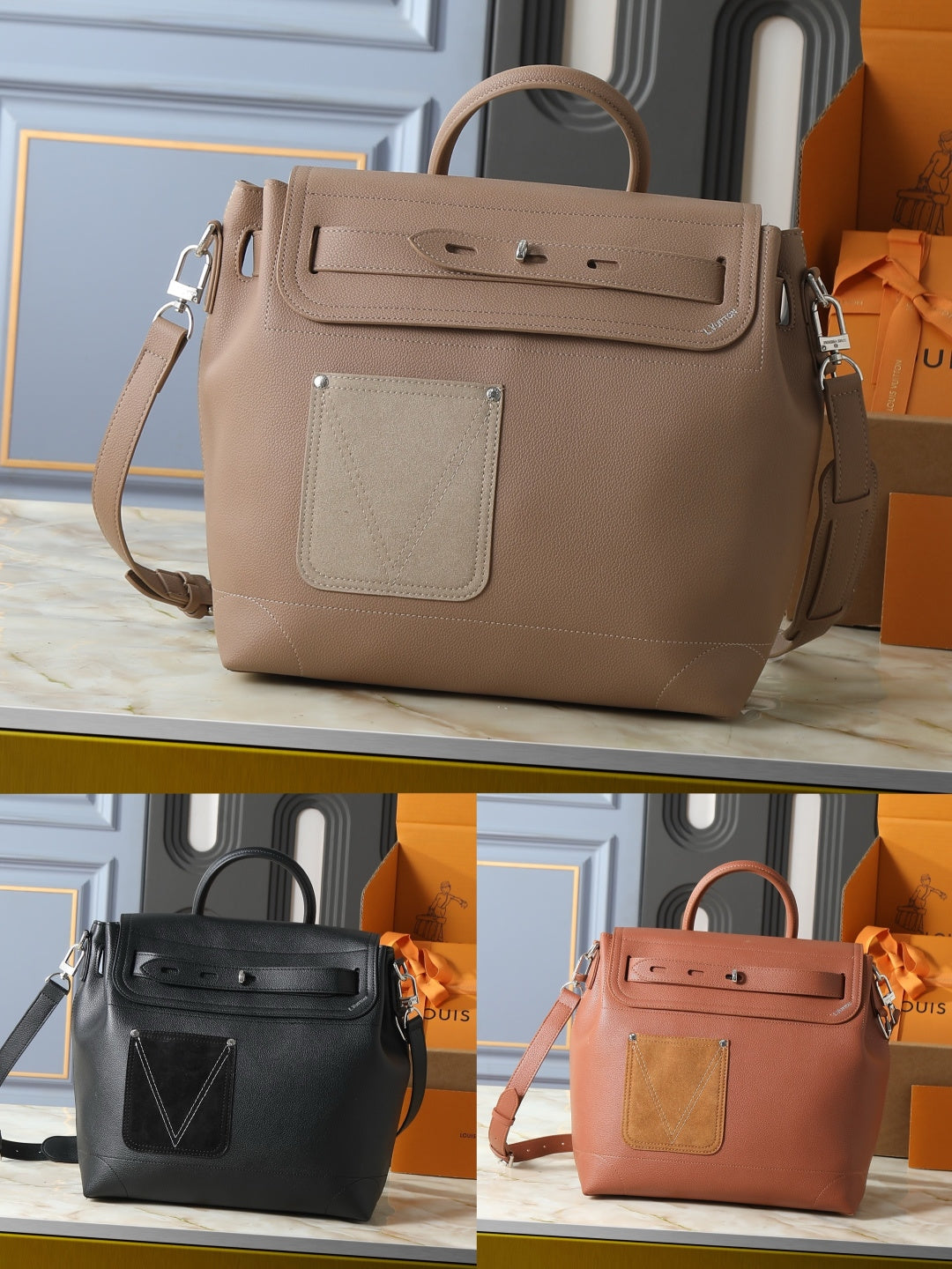 LV Steamer 30 Bag