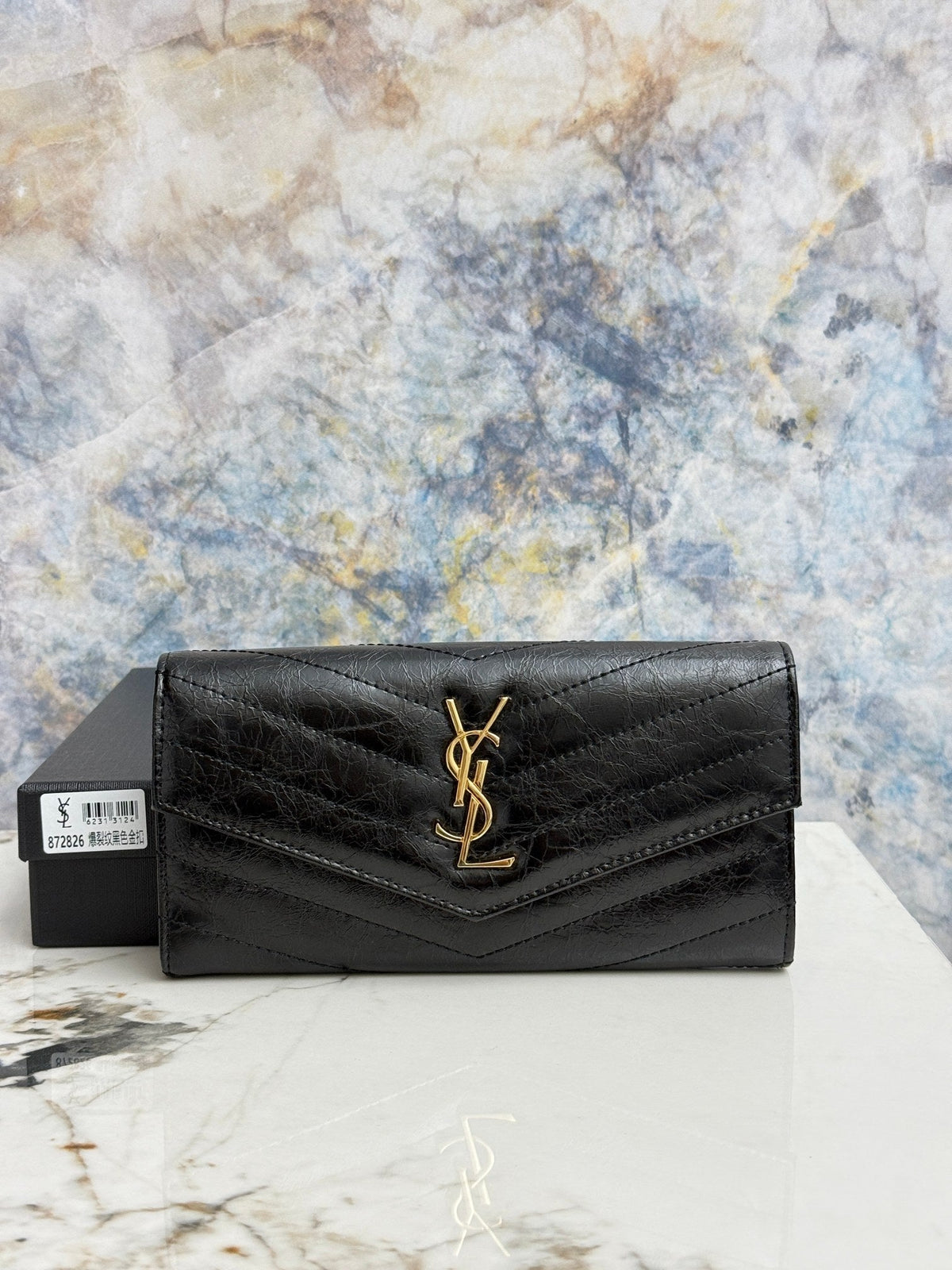 Cassandre Metalasse Large Flap Wallet