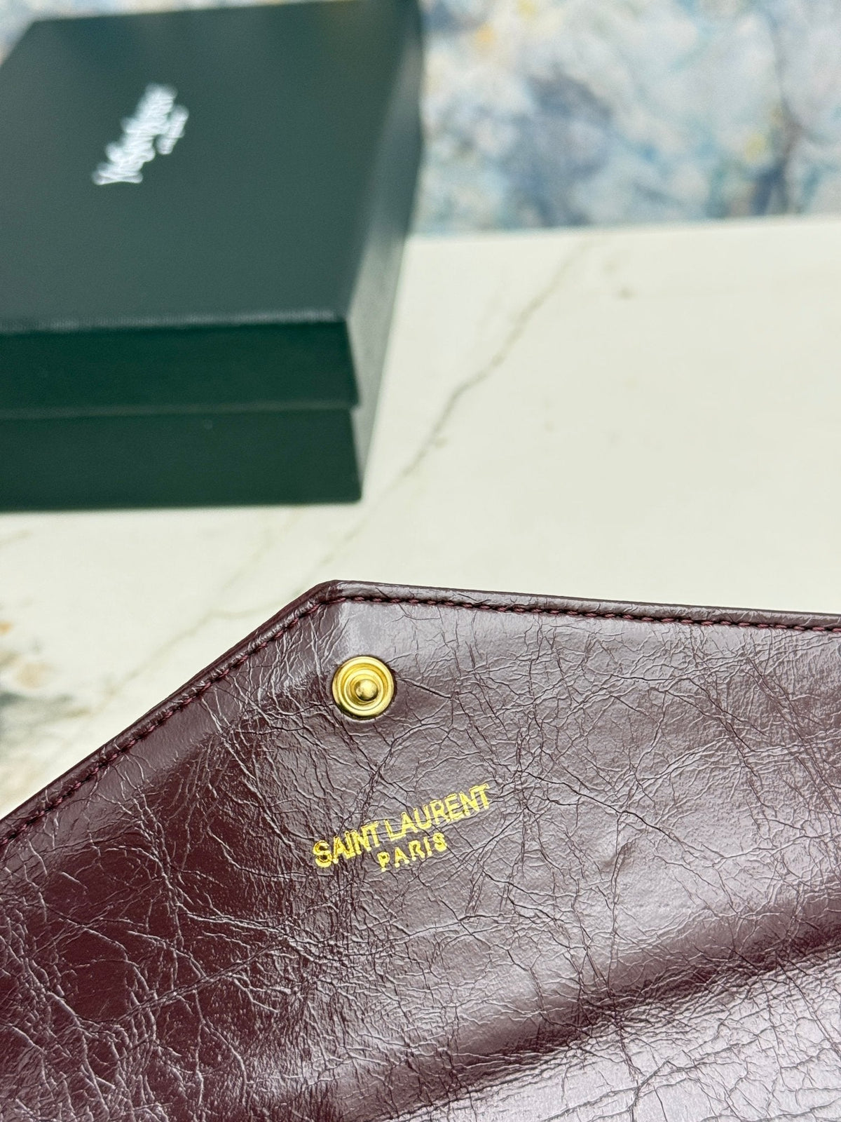 Cassandre Metalasse Large Flap Wallet