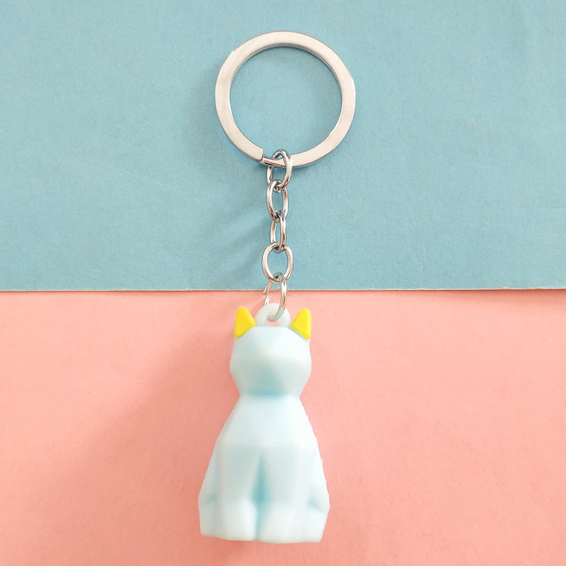 Cut Dinosaur Bag Cute Cartoon Doll Keychain Pendant