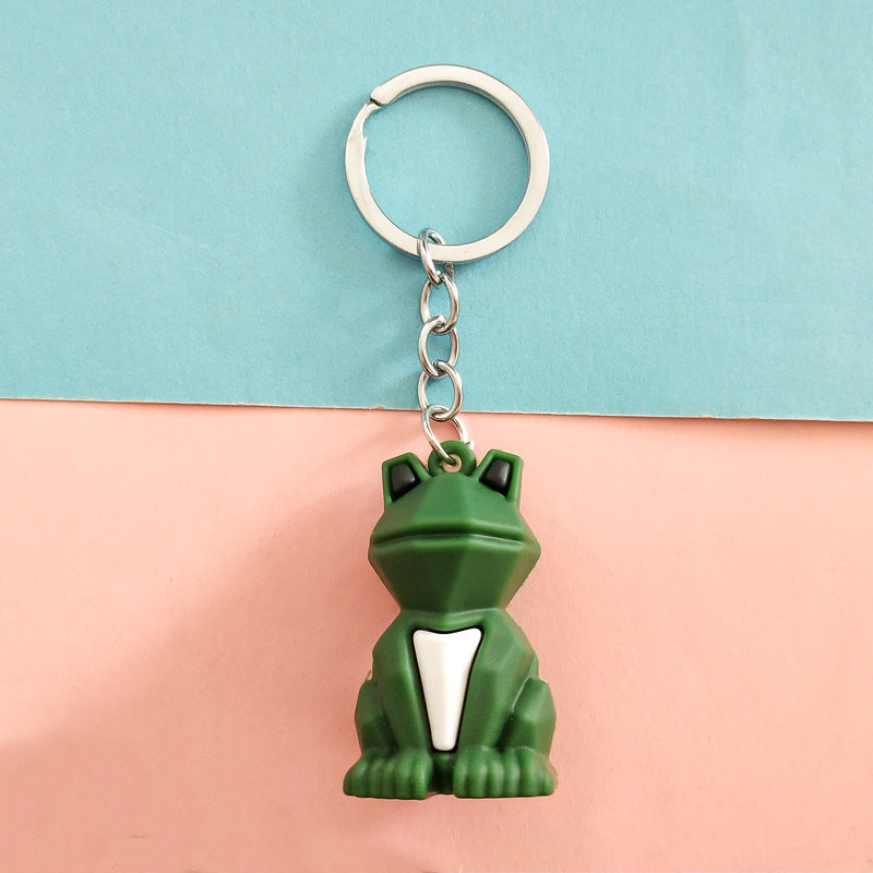Cut Dinosaur Bag Cute Cartoon Doll Keychain Pendant