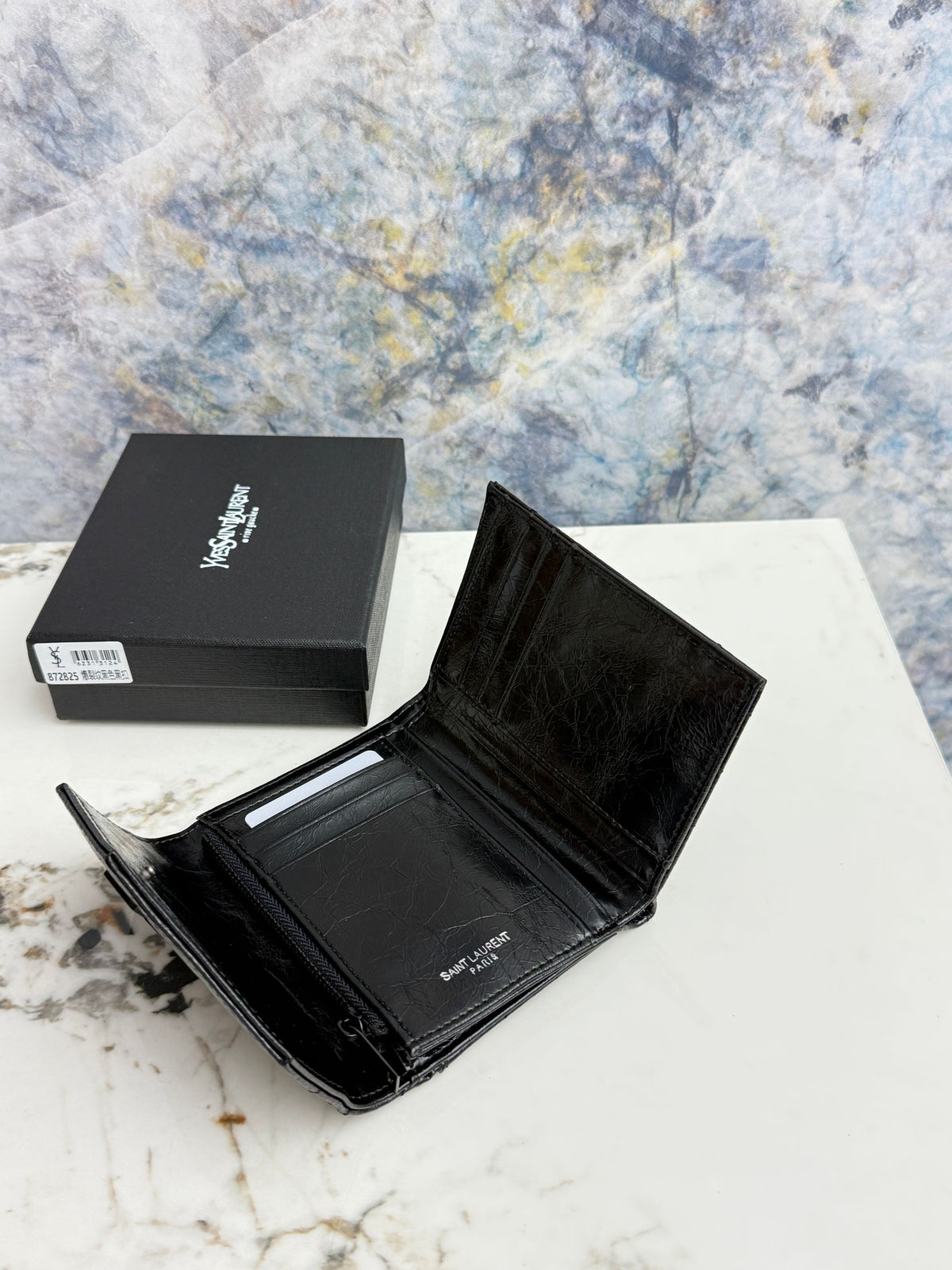 Cassandre Compact Tri-Fold Wallet