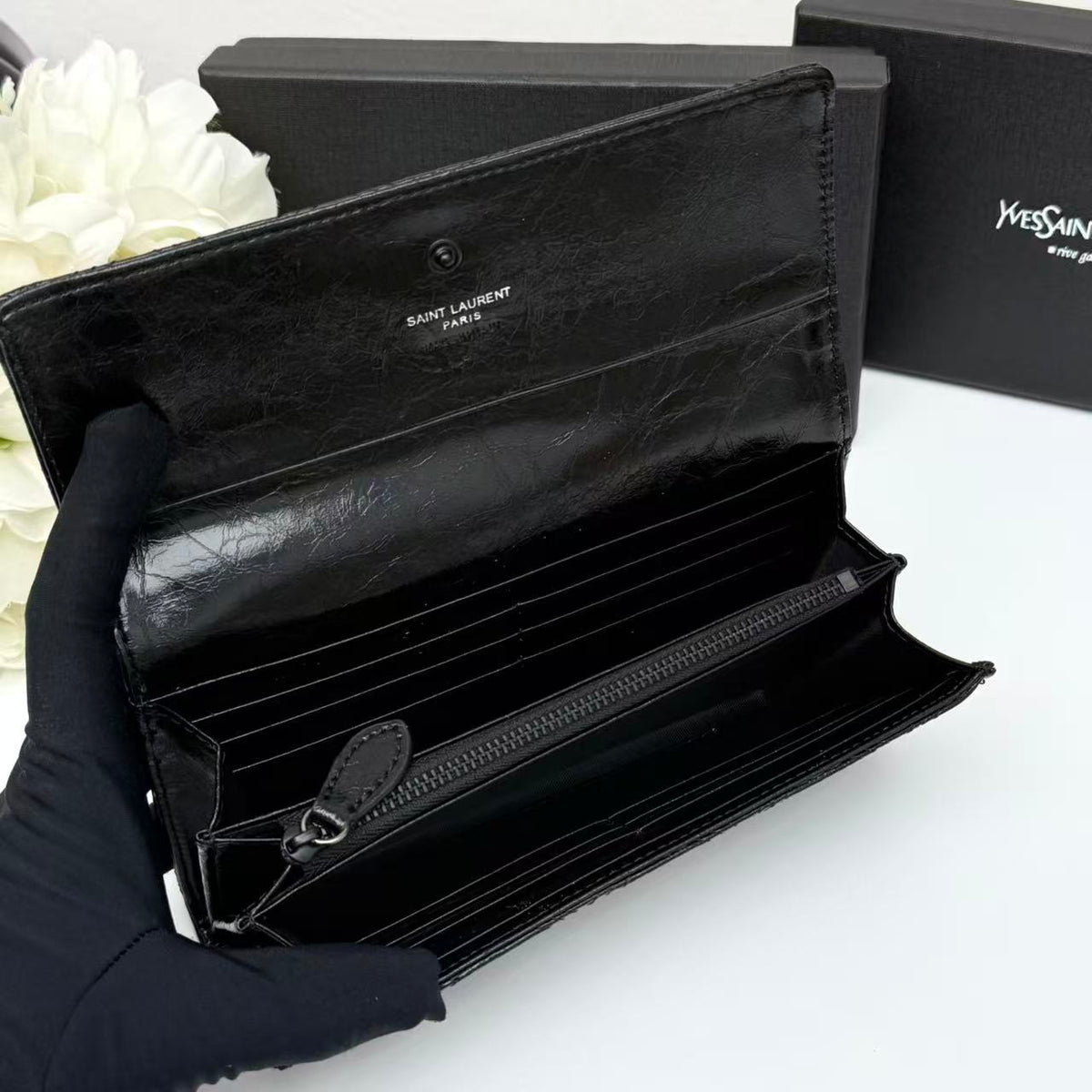 Clutch Black Luxury Wallet