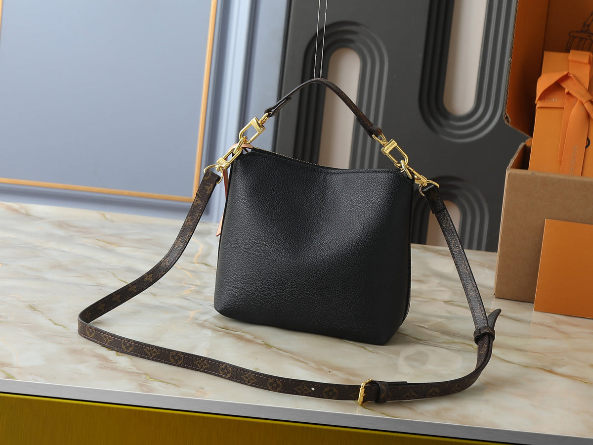 LV Multipass Handbag With Gold-Toned Braided Chain