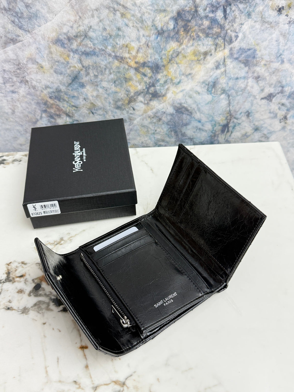Cassandre Compact Tri-Fold Wallet