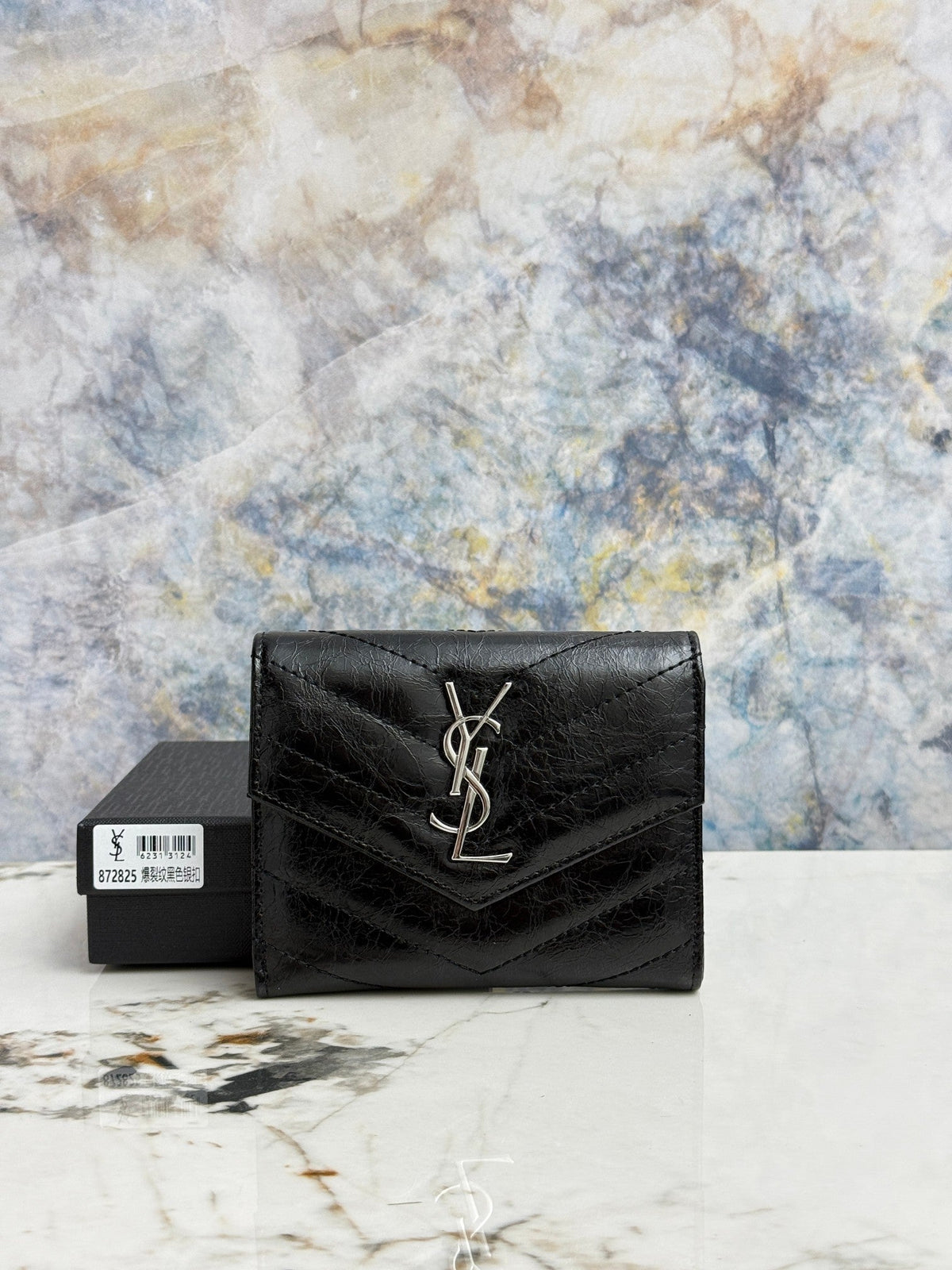 Cassandre Compact Tri-Fold Wallet