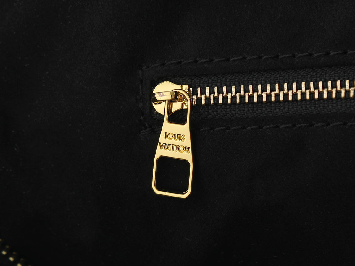 LV Express Handbag In Black Leather