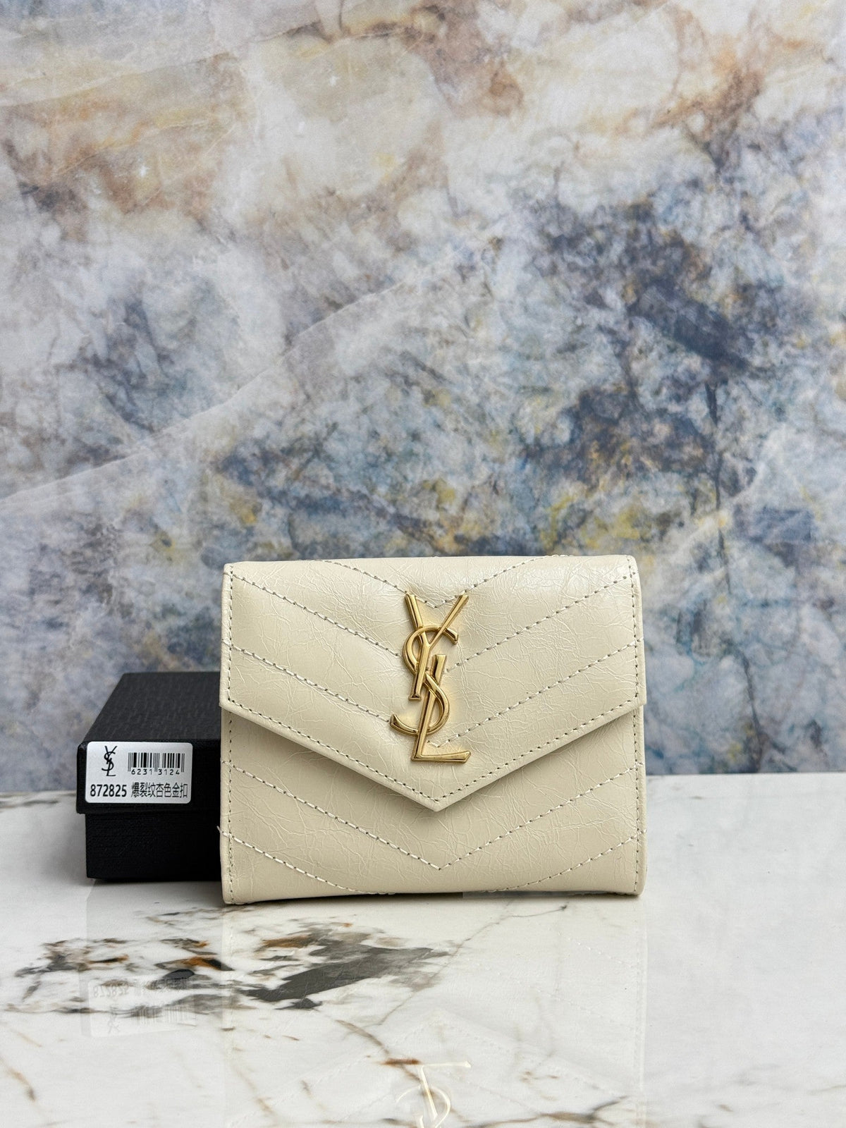 Cassandre Compact Tri-Fold Wallet
