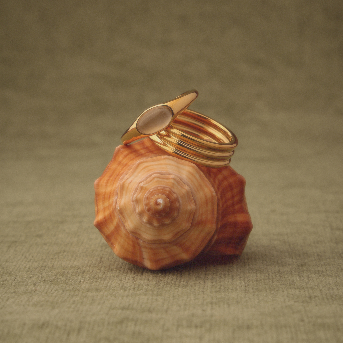 Moonstone Ring