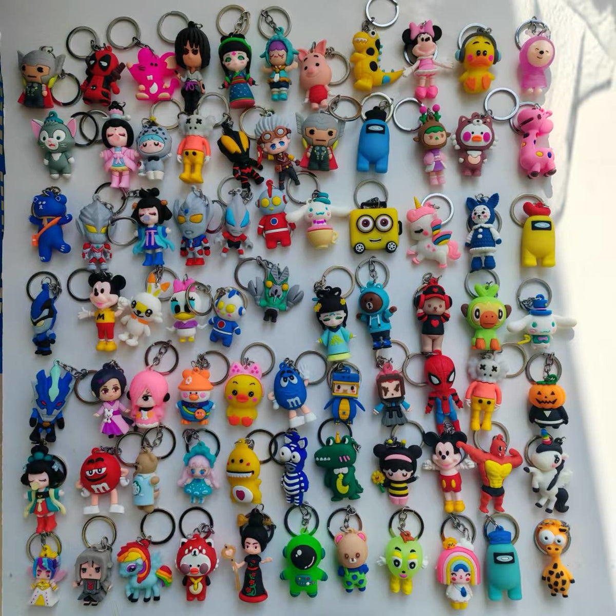 Cut Dinosaur Bag Cute Cartoon Doll Keychain Pendant