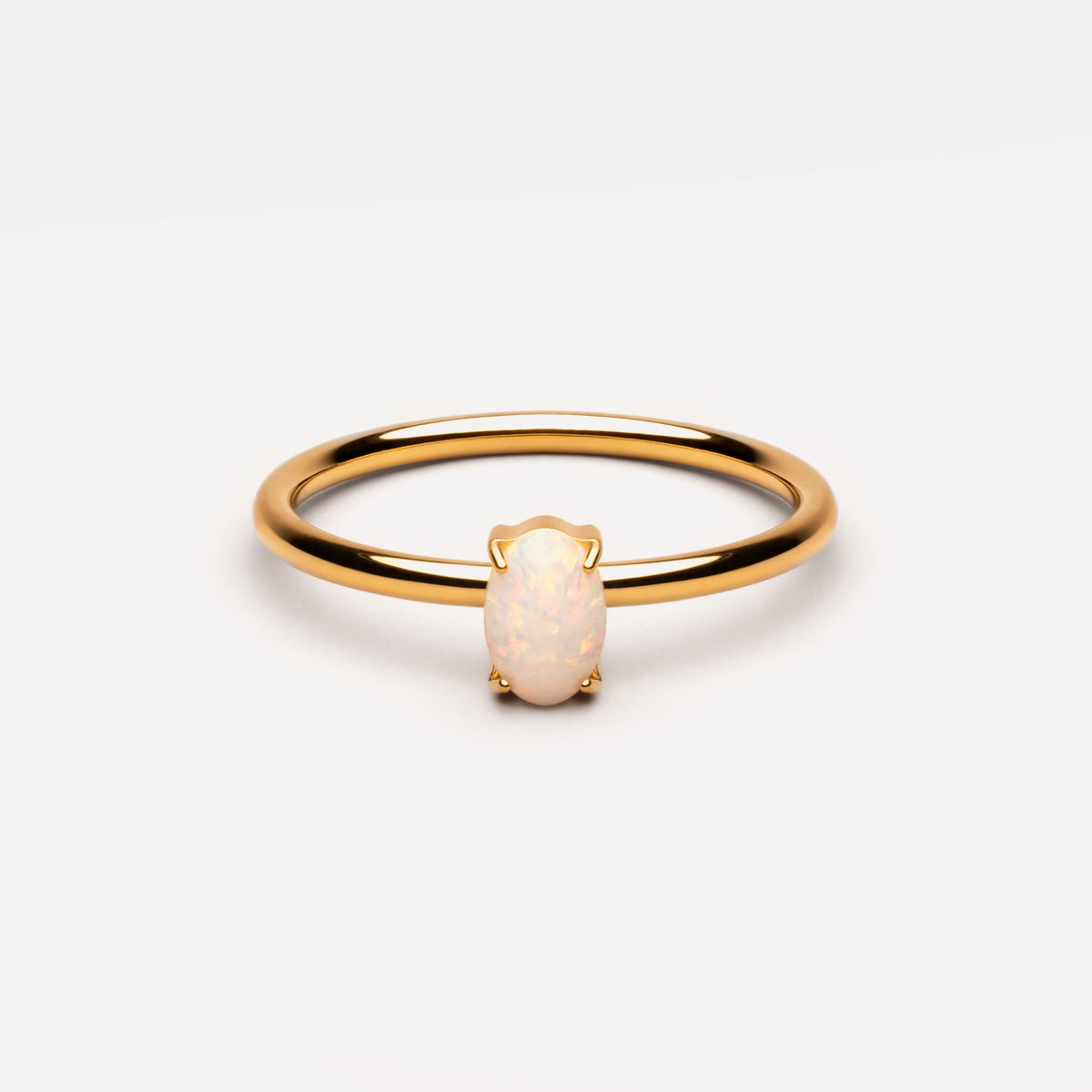 Oval Opal Ring