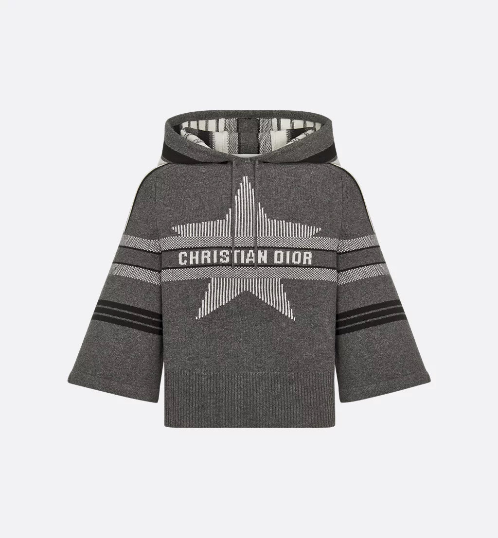 CDAlps Three-Quarter Sleeve Hooded Sweater